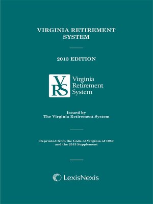 cover image of Virginia Retirement Systems
